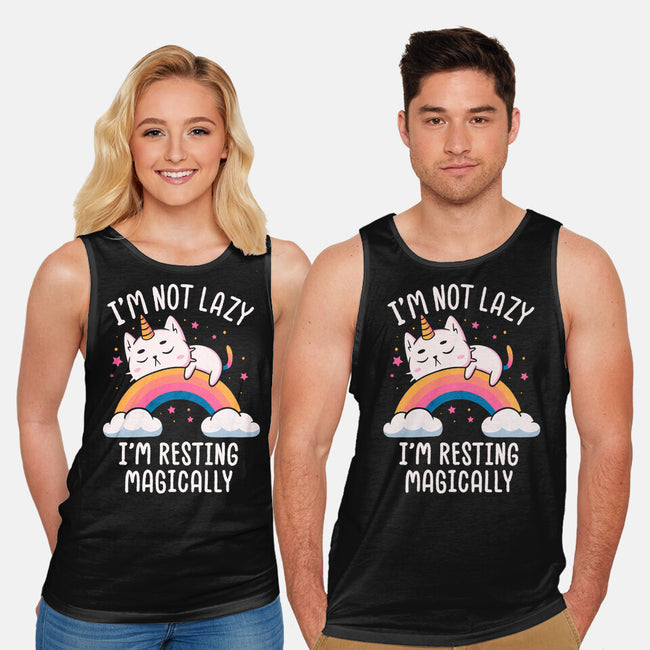 Resting Magically-Unisex-Basic-Tank-koalastudio