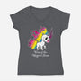 Year Of The Magical Horse-Womens-V-Neck-Tee-imisko