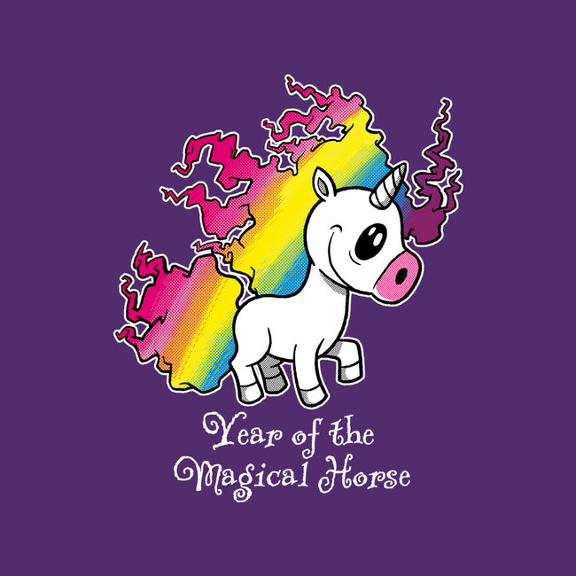 Year Of The Magical Horse-Unisex-Crew Neck-Sweatshirt-imisko