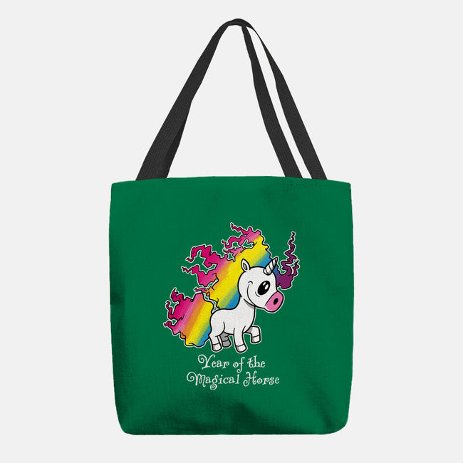 Year Of The Magical Horse-None-Basic Tote-Bag-imisko