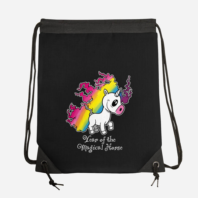 Year Of The Magical Horse-None-Drawstring-Bag-imisko