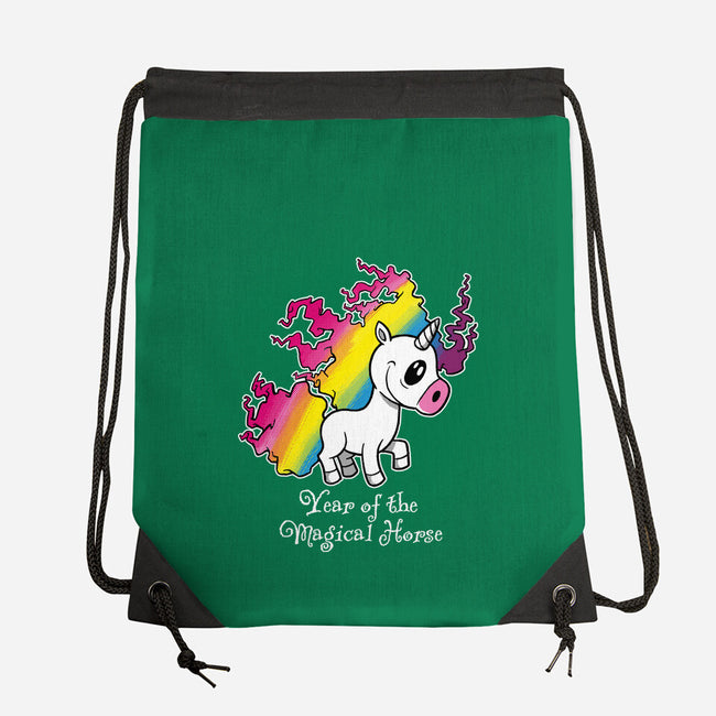 Year Of The Magical Horse-None-Drawstring-Bag-imisko