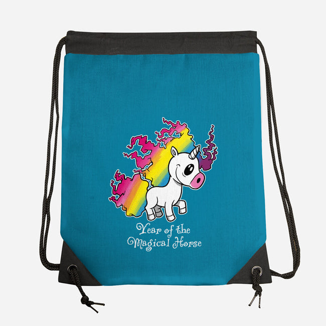 Year Of The Magical Horse-None-Drawstring-Bag-imisko