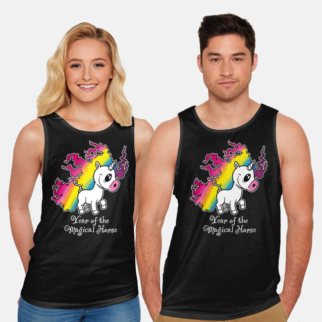 Year Of The Magical Horse-Unisex-Basic-Tank-imisko