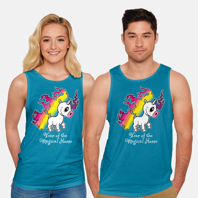 Year Of The Magical Horse-Unisex-Basic-Tank-imisko