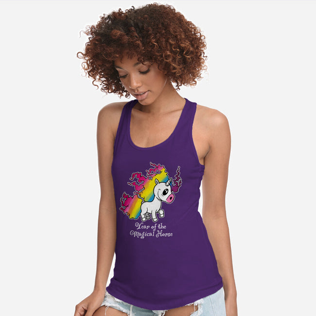Year Of The Magical Horse-Womens-Racerback-Tank-imisko