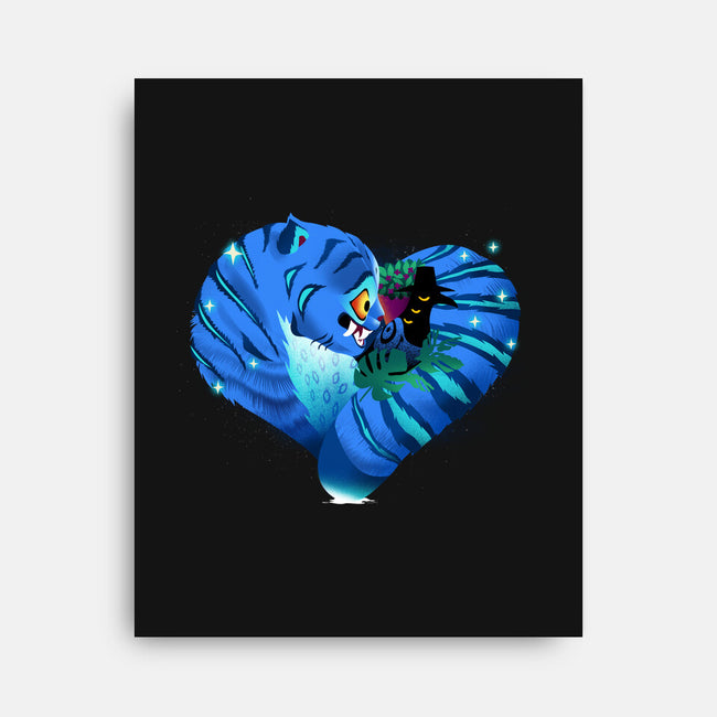 Derpy Heart-None-Stretched-Canvas-dandingeroz