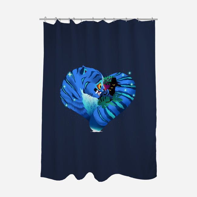 Derpy Heart-None-Polyester-Shower Curtain-dandingeroz