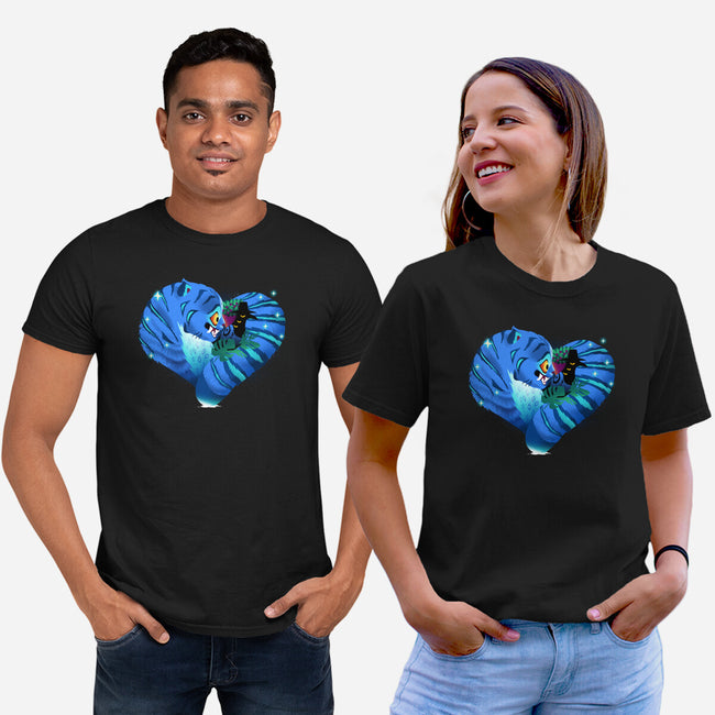Derpy Heart-Unisex-Basic-Tee-dandingeroz
