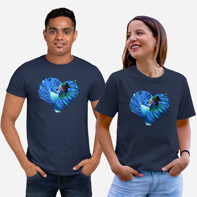 Derpy Heart-Unisex-Basic-Tee-dandingeroz