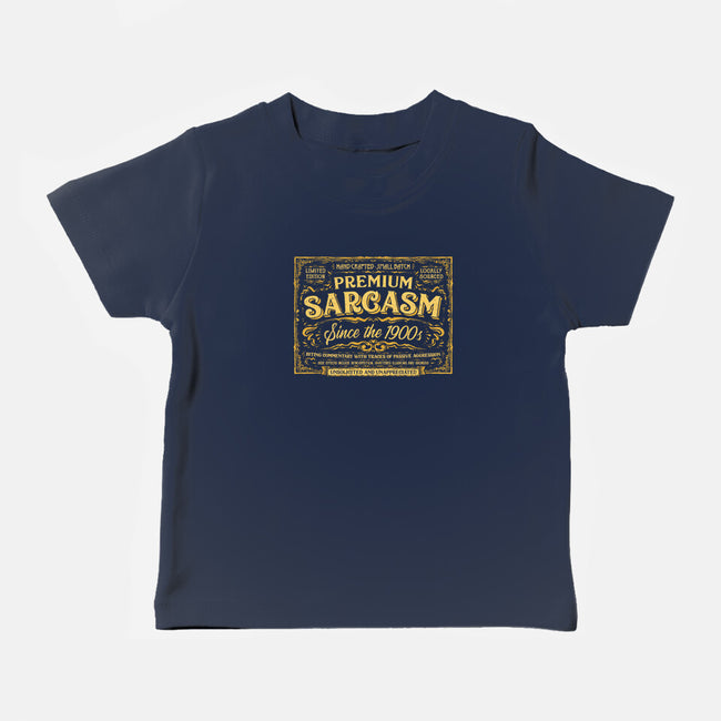 Premium Sarcasm-Baby-Basic-Tee-kg07