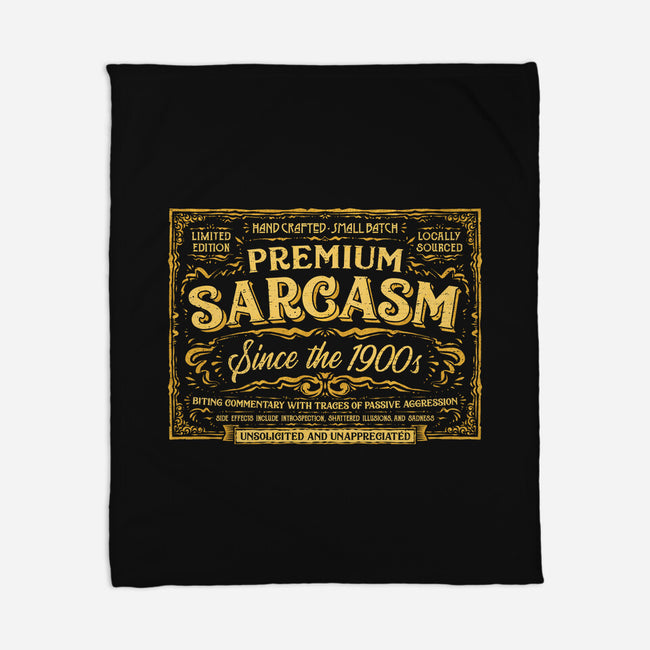 Premium Sarcasm-None-Fleece-Blanket-kg07