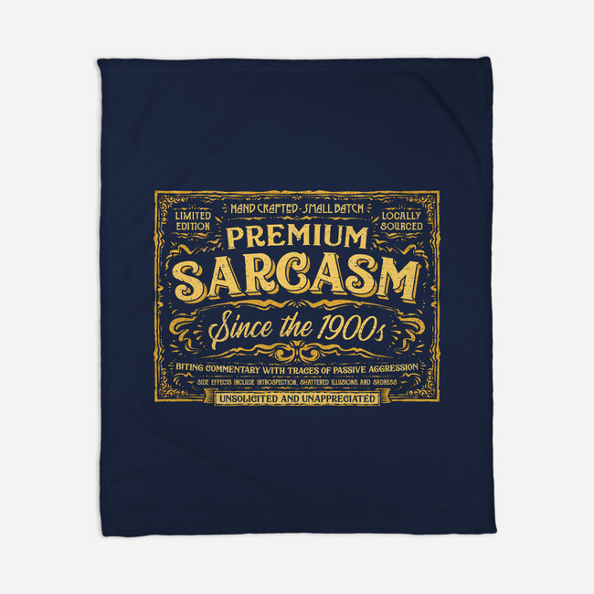 Premium Sarcasm-None-Fleece-Blanket-kg07