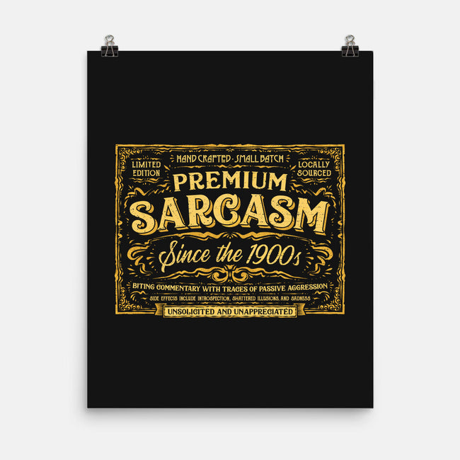 Premium Sarcasm-None-Matte-Poster-kg07
