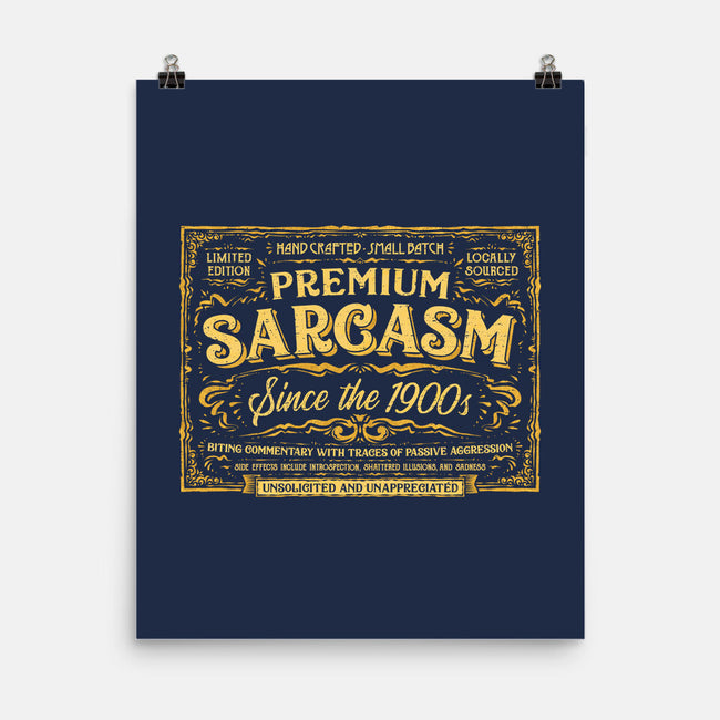 Premium Sarcasm-None-Matte-Poster-kg07