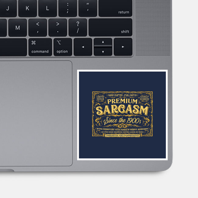 Premium Sarcasm-None-Glossy-Sticker-kg07
