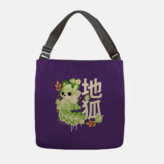 Earth Kitsune-None-Adjustable Tote-Bag-NemiMakeit