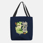 Earth Kitsune-None-Basic Tote-Bag-NemiMakeit