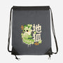 Earth Kitsune-None-Drawstring-Bag-NemiMakeit