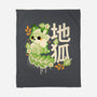 Earth Kitsune-None-Fleece-Blanket-NemiMakeit
