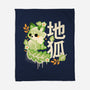 Earth Kitsune-None-Fleece-Blanket-NemiMakeit