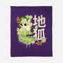 Earth Kitsune-None-Fleece-Blanket-NemiMakeit