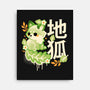 Earth Kitsune-None-Stretched-Canvas-NemiMakeit