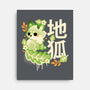 Earth Kitsune-None-Stretched-Canvas-NemiMakeit