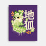 Earth Kitsune-None-Stretched-Canvas-NemiMakeit
