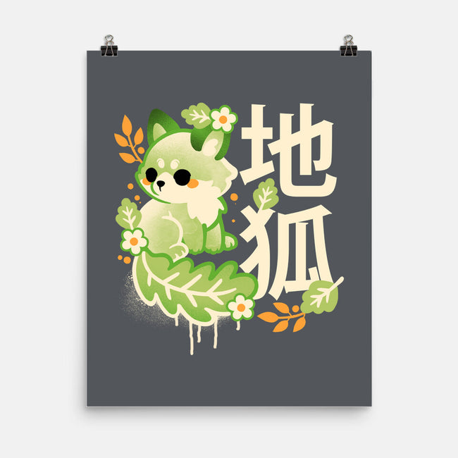 Earth Kitsune-None-Matte-Poster-NemiMakeit