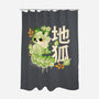 Earth Kitsune-None-Polyester-Shower Curtain-NemiMakeit