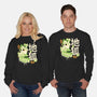 Earth Kitsune-Unisex-Crew Neck-Sweatshirt-NemiMakeit