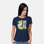 Earth Kitsune-Womens-Basic-Tee-NemiMakeit