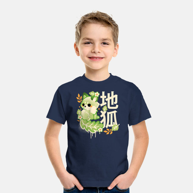 Earth Kitsune-Youth-Basic-Tee-NemiMakeit