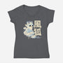 Air Kitsune-Womens-V-Neck-Tee-NemiMakeit