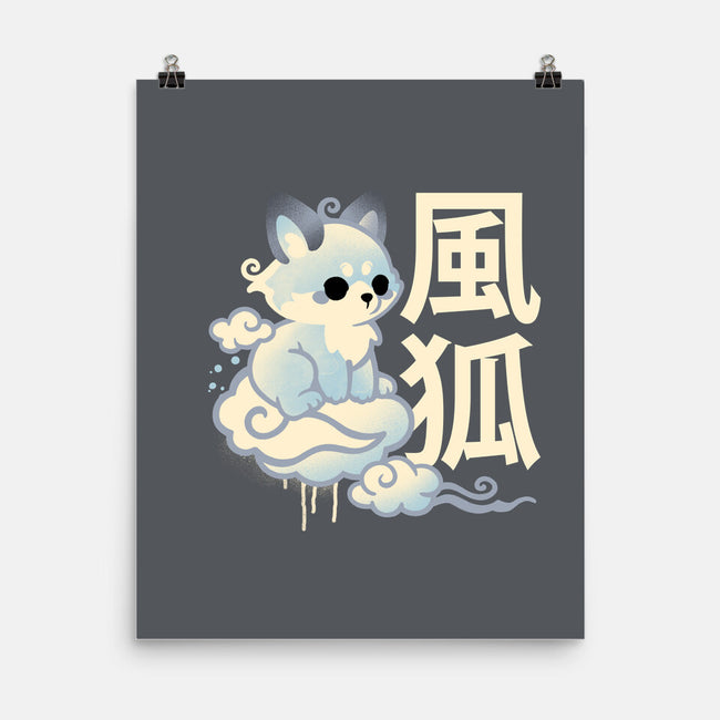Air Kitsune-None-Matte-Poster-NemiMakeit