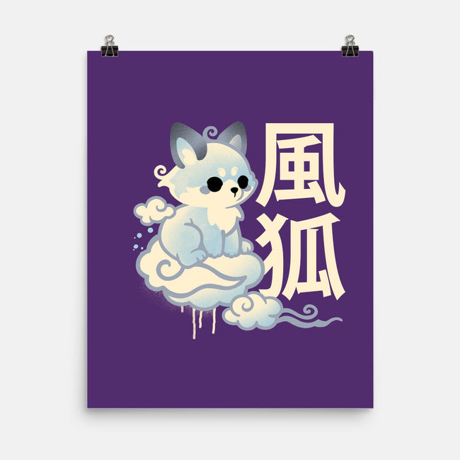 Air Kitsune-None-Matte-Poster-NemiMakeit