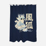 Air Kitsune-None-Polyester-Shower Curtain-NemiMakeit