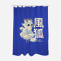 Air Kitsune-None-Polyester-Shower Curtain-NemiMakeit