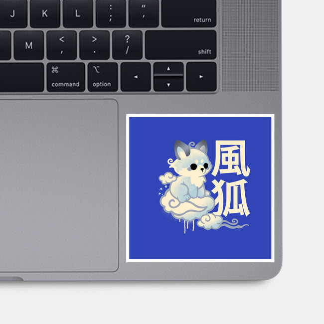 Air Kitsune-None-Glossy-Sticker-NemiMakeit