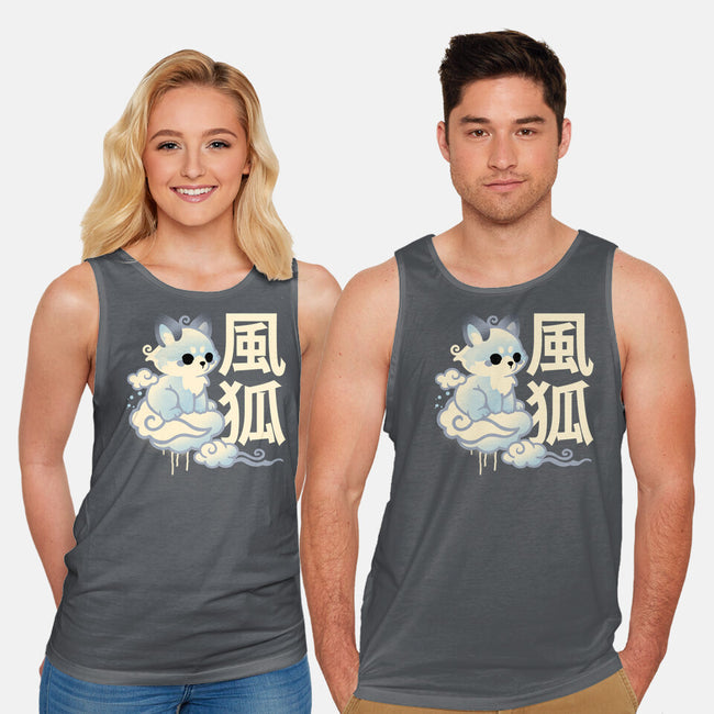 Air Kitsune-Unisex-Basic-Tank-NemiMakeit