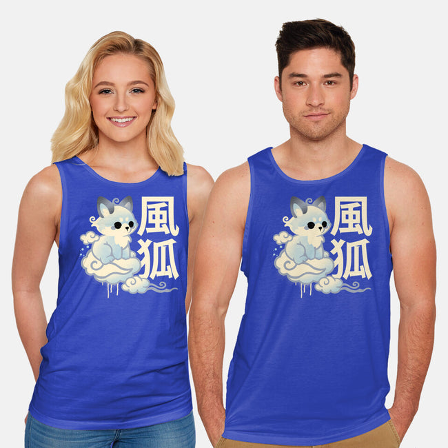 Air Kitsune-Unisex-Basic-Tank-NemiMakeit