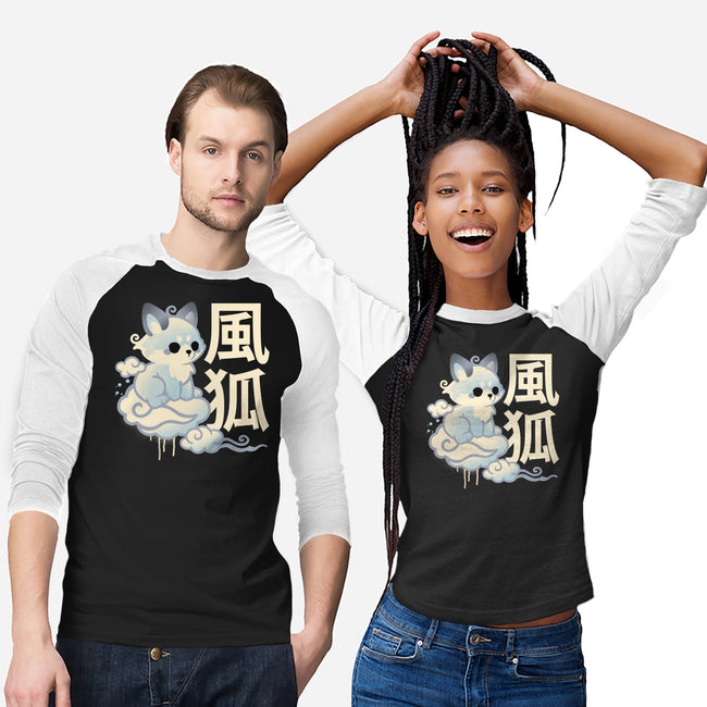 Air Kitsune-Unisex-Baseball-Tee-NemiMakeit