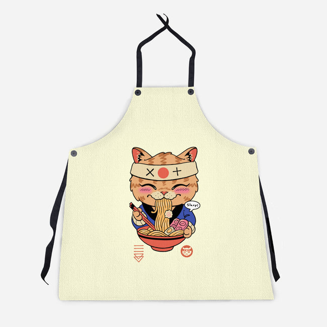 Slurp Meowster-Unisex-Kitchen-Apron-vp021