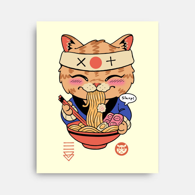 Slurp Meowster-None-Stretched-Canvas-vp021
