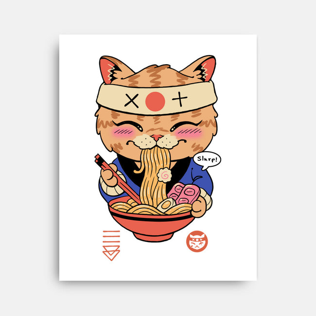 Slurp Meowster-None-Stretched-Canvas-vp021