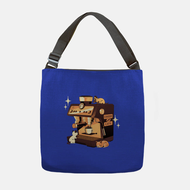 Coffee And Cats Espresso Lover-None-Adjustable Tote-Bag-tobefonseca