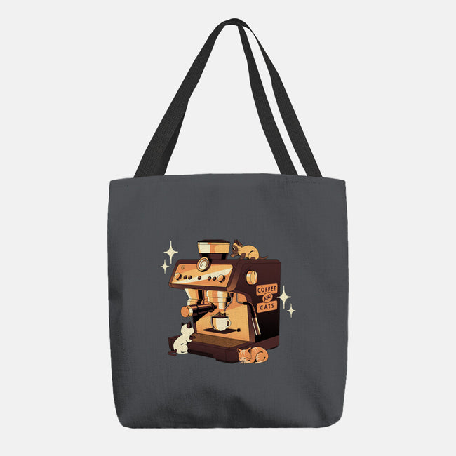 Coffee And Cats Espresso Lover-None-Basic Tote-Bag-tobefonseca