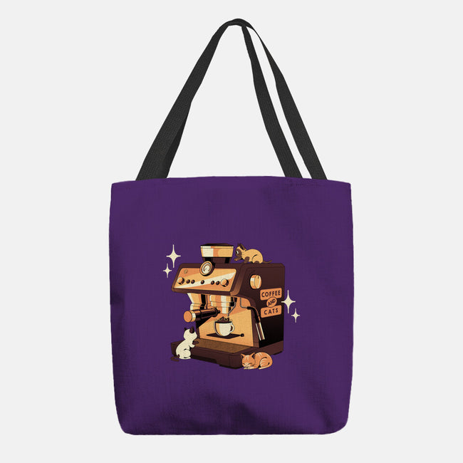 Coffee And Cats Espresso Lover-None-Basic Tote-Bag-tobefonseca