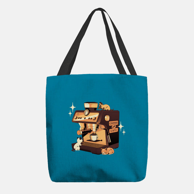 Coffee And Cats Espresso Lover-None-Basic Tote-Bag-tobefonseca